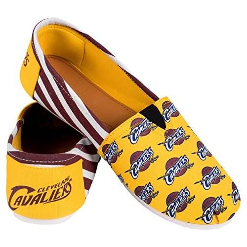  Forever Collectibles NBA Womens NBA Canvas Stripe Shoe - Womens