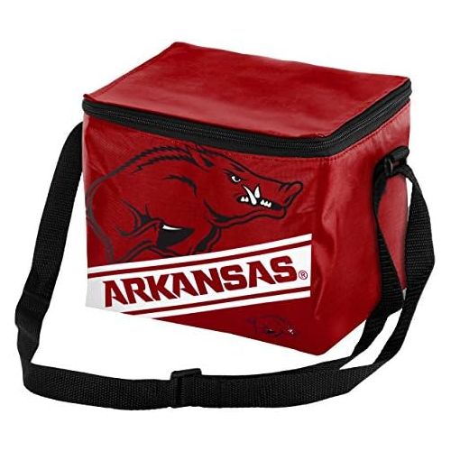  FOCO NCAA Unisex Big Logo Stripe 6 Pack Cooler