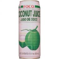 FOCO Coconut Juice, 17.60 Ounce (Pack of 24)