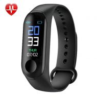 FOHKJMML Fitness Tracker Watch, Pedometer Watch Activity Tracker Smart Wristband with Heart Rate/Sleep Monitor Healthy Tracker (Color : -, Size : -)