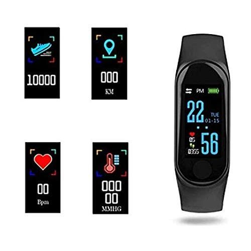  FOHKJMML Fitness Tracker Watch, Pedometer Watch Activity Tracker Smart Wristband with Heart Rate/Sleep Monitor Healthy Tracker (Color : -, Size : -)