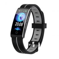FOHKJMML Fitness Tracker IP68 Waterproof Heart Rate Blood Pressure Sedentary Smart Wristband Smart Watch (Color : -, Size : -)