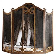 FOLDING Fireplace Screen Https://www.amazon.co.uk/ZJM-Fireplace-Protection-Brass-Tone-Freestanding/dp/B08HVHGYWX/ref=sr_1_2?dchild=1&keywords=Fireplace+Screen&m=AO31WYP1E3AOC&qid=160039713