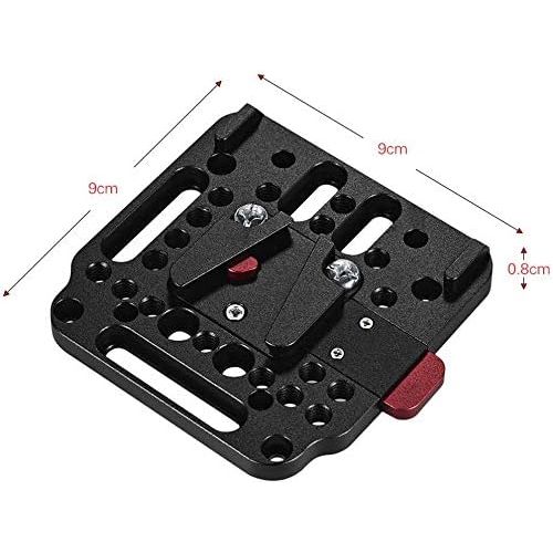  [아마존베스트]Fomito V Mount Battery Plate V-Lock Quick Release Plate Assembly Kit