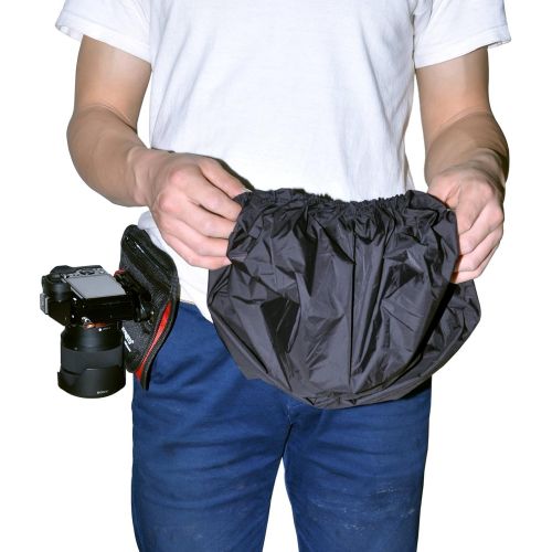  Fomito Camera Rain Cover Coat Storage Bag Protector Rainproof Waterproof for Canon Nikon Sony