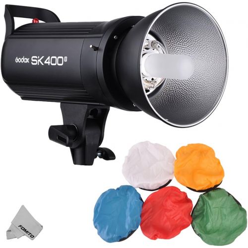  Fomito Godox SK400II Professional Studio Strobe Flash Built-in Godox 2.4G Wireless X System GN65 5600K AC100-120V60Hz