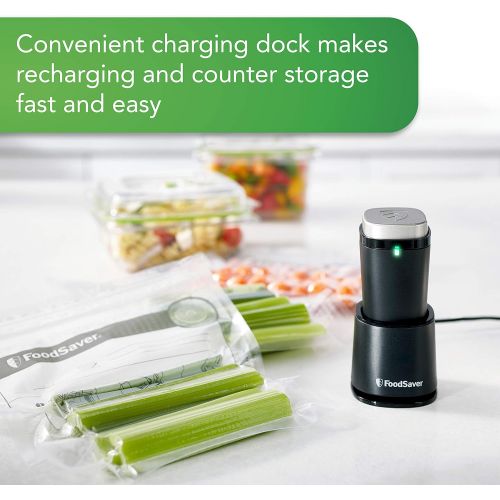  [아마존베스트]FoodSaver 31161370 Cordless Food Vacuum Sealer, Handheld