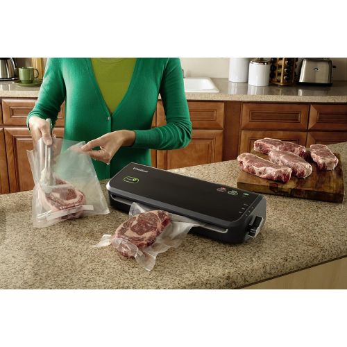  FoodSaver FM2000-000 Vacuum Sealing System with Starter BagRoll Set