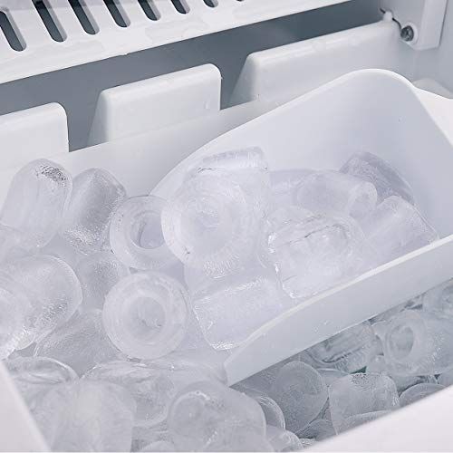  [아마존베스트]FOOING Ice Maker Cube Machine Ice Maker Ice Cube Machine Worktop Ready in 6 Minutes 2L Ice Cube Maker with