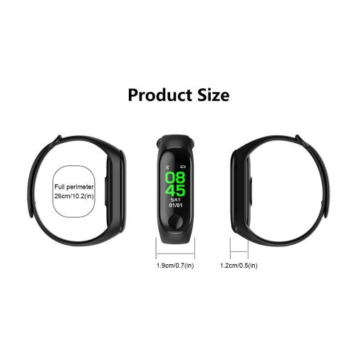  FOONEE Fitness Tracker Wasserdicht, Activity Tracker Uhr mit Pulsmesser, Smart Armband mit Schrittzahler, Kalorienzahler, Schrittzahler Uhr fuer Kinder, Frauen und Manner