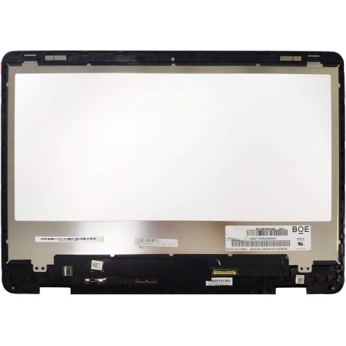  New Replacement for ASUS ZenBook Flip 14 UX461 UX461U UX461UA UX461UN LCD Screen Display + Touch Digitizer + Bezel Frame Assembly FHD 1920X1080