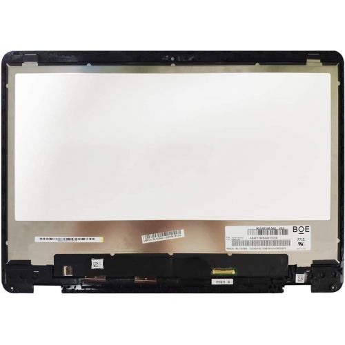  for ASUS VivoBook Flip 14 TP410 TP410UA TP410U LCD Display Touch Screen Digitizer Assembly with Frame 14 inch 1920X1080