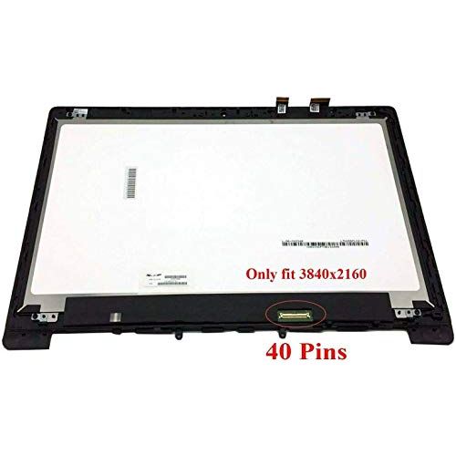  New Laptop Screen for Asus ZENBOOK Pro UX501VW FJ098T Replacement LCD Screen Touch Screen+Bezel Assembly 15.6 inch UHD 4K (3840x2160)