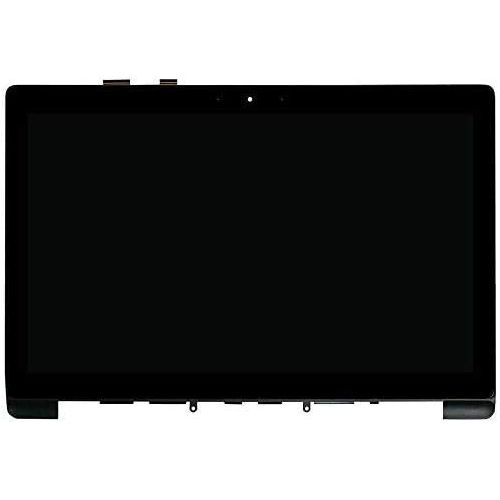  Replacement for Asus New 15.6 FHD LCD LED Touch Screen Digitizer Replacement Assembly with Bezel/Frame ZenBook Pro UX501 UX501J UX501JW UX501V UX501VW (1920X1080 Resolution)