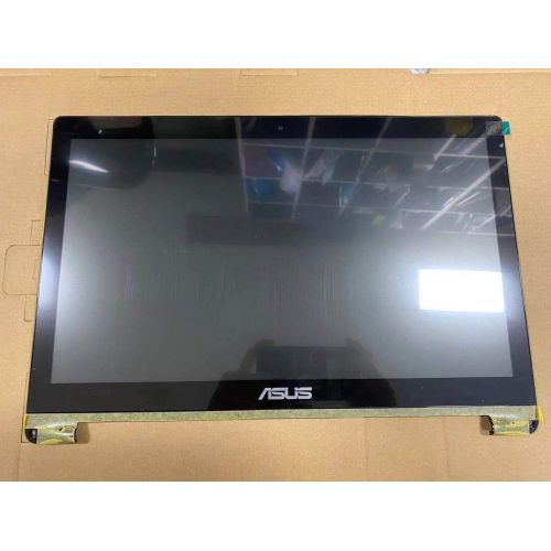  15.6 1366x768 Touch Glass Panel Digitizer Panel LCD Display Screen Assembly + Bezel Frame for Asus TP550L UH51T 40 PIN