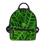 FOR U DESIGNS 3D Floral Pattern Women Pu Backpack Mini Girls Purse