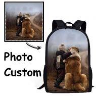 FOR U DESIGNS 3 Piece Animal Children School Backpack Set with Lunch Bags Pencil Case
