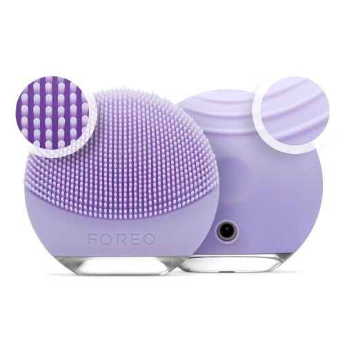  FOREO LUNA go Portable and Personalized Facial Cleansing Brush for Sensitive Skin