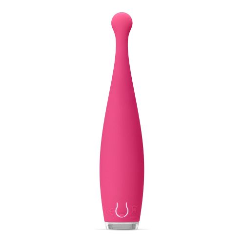  FOREO ISSA mikro Rechargeable Baby Electric Toothbrush with Soft Silicone Bristles, Fuchsia