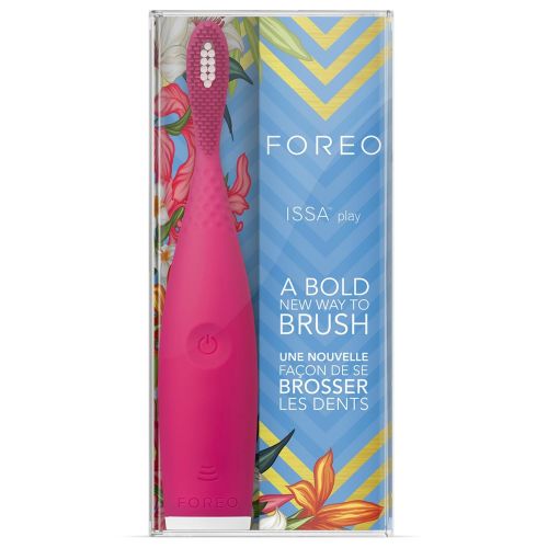  FOREO ISSA Play Silicone Electric Toothbrush (Wild Strawberry)