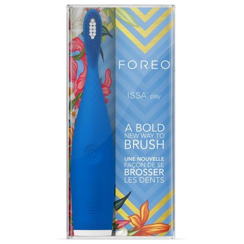  FOREO ISSA Play Silicone Electric Toothbrush (Cobalt Blue)