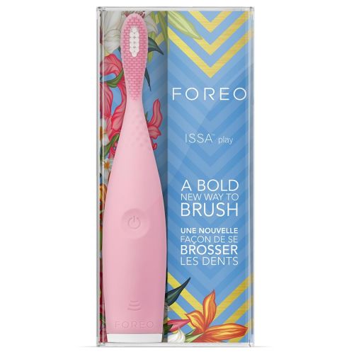  FOREO ISSA Play Silicone Electric Toothbrush (Pearl Pink)