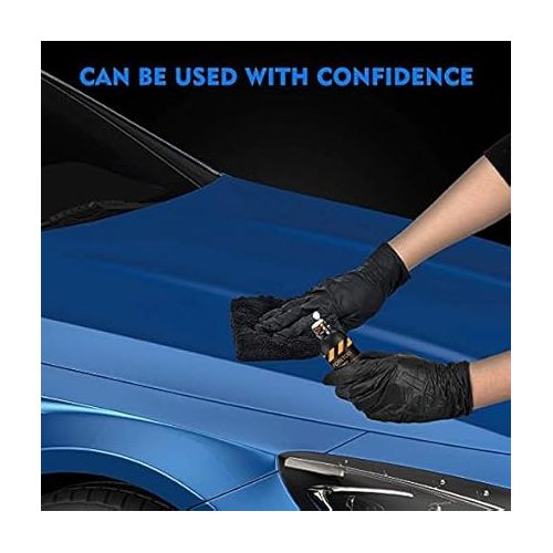  10H Ceramic Graphene Coating,Upgraded Graphene UV Technology High Gloss Anti-Scartch Easy to Use,Stronger Than Car Wax,Use for All Car,Boat,Truck,RV Motorcycle 60ML 7 Years Warranty