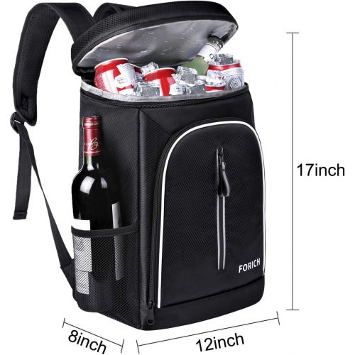  FORICH Soft Cooler Backpack Insulated Waterproof Backpack Cooler Bag Leak Proof Portable Small Cooler Backpacks to Work Lunch Travel Beach Camping Hiking Picnic Fishing Beer for Me