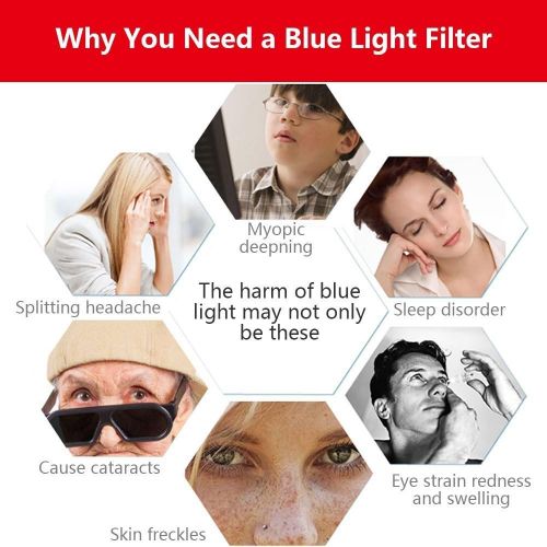  [아마존베스트]2-Pack 17.3 Inch Screen Protector -Blue Light and Anti Glare Filter, FORITO Eye Protection Blue Light Blocking & Anti Glare Screen Protector for 17.3 Inch with 16:9 Aspect Ratio Di