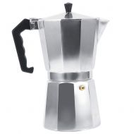 fosa 3/6/9/12 Cups Aluminum Italian Type Moka Pot Espresso Coffee Maker Stove for Office, Home, Restaurant, Cafe Use (600ML 12cups)