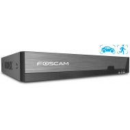 FOSCAM 5MP PoE NVR Security System, 8 Channles PoE Network Video 24/7 Surveillance Recorder, AI Human/Vehicle Detection, Record/View/Playback with 4K/5MP/4MP/3MP/1080P IP Cams, FN9108HE