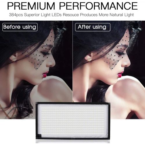  FOSITAN FL-1x2 2nd Gen Portable Rollable 30x60cm Flexible LED Light Panel Mat on Fabric Daylight 5000K 48W 8000LM 384 SMD LED 90 CRI+ for Traveling filmmakers Videographers Photogr