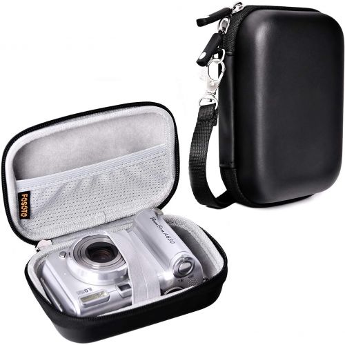  FOSOTO Hard Shell Shockproof Digital Camera Case Compatible for Canon Powershot SX720 SX730 SX620 HS G9X Panasonic Lumix DMC ZS50 ZS70 ZS60 TZ80 Nikon Coolpix A900 W100 Sony DSC-W830 W800