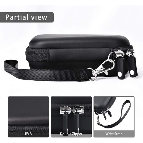  FOSOTO Hard Shell Shockproof Digital Camera Case Compatible for Canon Powershot SX720 SX730 SX620 HS G9X Panasonic Lumix DMC ZS50 ZS70 ZS60 TZ80 Nikon Coolpix A900 W100 Sony DSC-W830 W800