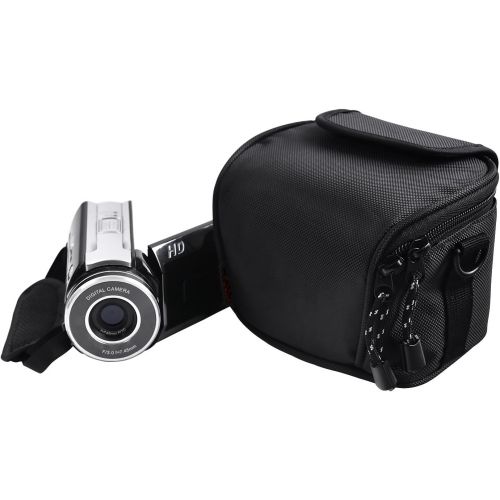  FOSOTO Camera Case Bag Compatible for Nikon Coolpix L330 L340 L320 L310 L820 L810 L620,Canon Powershot SX420 SX510 HS G1, Nikon J5 J3 S1 V2 V3,Panasonic Lumix LZ20 LZ30 ,Sony Video