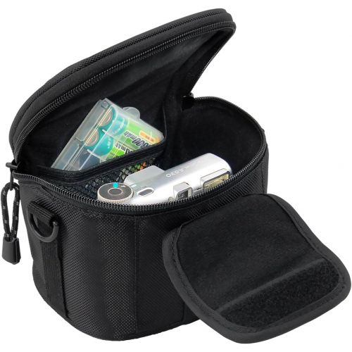  FOSOTO Camera Case Bag Compatible for Nikon Coolpix L330 L340 L320 L310 L820 L810 L620,Canon Powershot SX420 SX510 HS G1, Nikon J5 J3 S1 V2 V3,Panasonic Lumix LZ20 LZ30 ,Sony Video