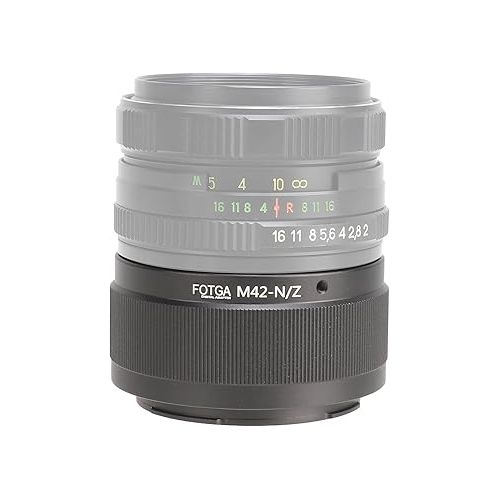  Fotga M42-Nikon.Z Lens Mount Adapter Converter for 42mm M42 Lens to Nikon Z Mount Z8 Z5 Z6 Z7 II Z6II Z7II Z9 Z30 Z50 Zf Zfc Mirrorless DSLR Camera