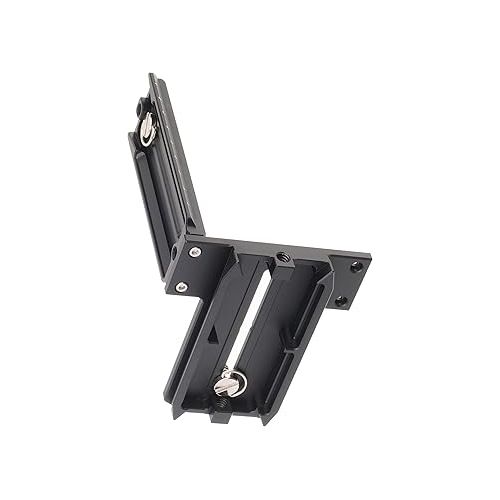  Fotga L-Shape Bracket Vertical Camera Quick Release Mount Plate for Zhiyun Crane 2 3 LAB Weebill 2 3 Weebill-S for DJI Ronin SC2 RS2 Gimbal Stabilizer Compatible with Manfrotto Tripod Ball Head