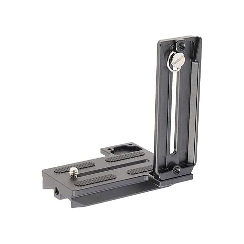  Fotga L-Shape Bracket Vertical Camera Quick Release Mount Plate for Zhiyun Crane 2 3 LAB Weebill 2 3 Weebill-S for DJI Ronin SC2 RS2 Gimbal Stabilizer Compatible with Manfrotto Tripod Ball Head