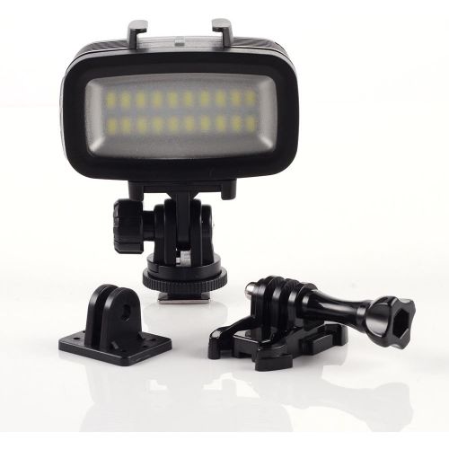  FOTGA 40m Unterwasser Wasserdichte Tauchen Video LED Nacht Licht fuer GoPro Hero 3 4 Camera