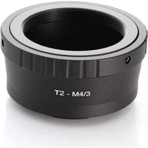  Fotga Lens Mount Adapter T2 T Mount Lens to M4/3 Micro Four Thirds Micro 4/3 MFT Mirrorless DSLR Camera for Olympus EP1 EP5 E-PL7/8/9 E-PL10 OM-D OM-1 E-M5 E-M10 II III Panasonic G