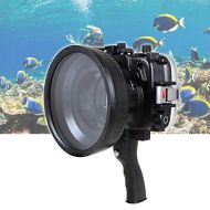 Fotga Seafrogs 40m/130ft Underwater Waterproof Housing Case for Fujifilm X-T30 Camera with 18-55mm 16mm-50mm Lens + Hand Handle Grip w/Shutter Release Button