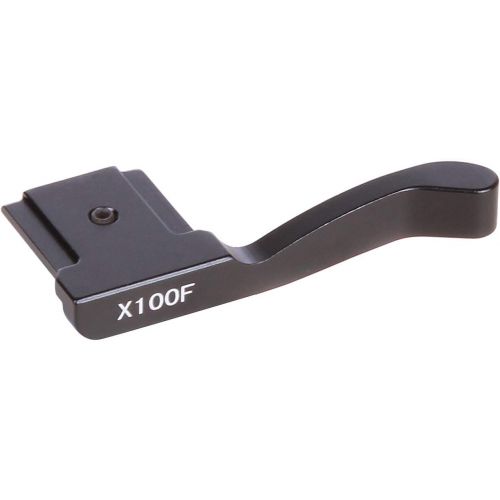  Fotga Hot Shoe Mount Thumb Up Grip for Fujifilm X100F Digital Camera Black