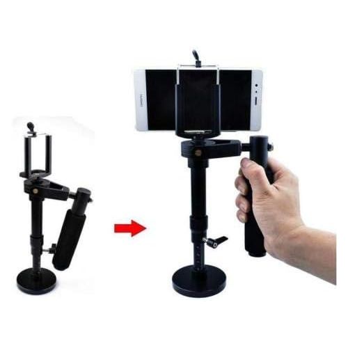  Fotga Adjustable Handheld Gimbal Stabilizer Steadycam Steadicam Handle Grip for GOPRO Yi SJCAM Huawei P10 Sumsung S9 iPhone X Smart Phone DV Camera