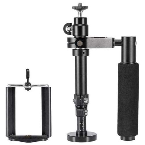  Fotga Adjustable Handheld Gimbal Stabilizer Steadycam Steadicam Handle Grip for GOPRO Yi SJCAM Huawei P10 Sumsung S9 iPhone X Smart Phone DV Camera