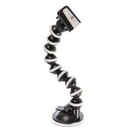 Fotga 7 Stand Suction Flexible Mount Tripod with Removable 1/4 QR Plate for Camera DV Gopro, MAX Load 1KG