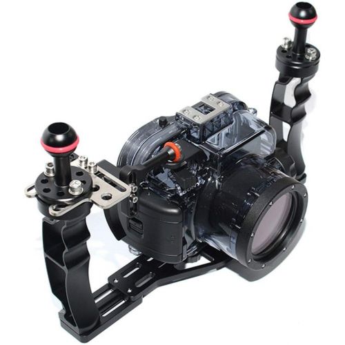  FOTGA Fotga Extension Shutter Trigger Lever Mount Adapter for Tray Diving Camera Housing Case Sony A6000 RX100 A5000 Olympus TG4 TG5