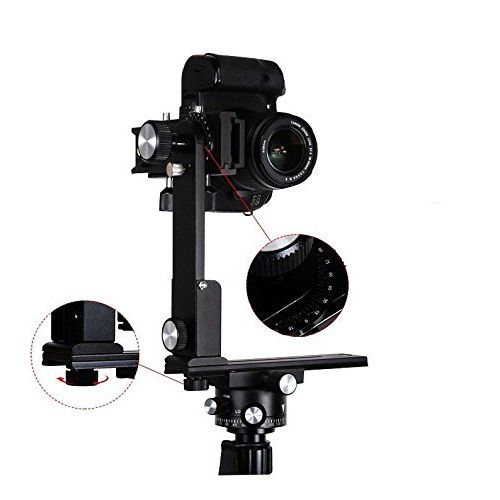  FOTGA Fotga Updated 720°Swivel Panorama Tripod Ball Head Gimbal Bracket Kit + Suitcase