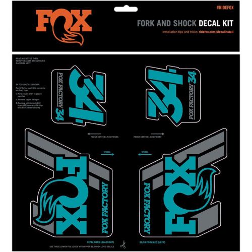  FOX Racing Shox Heritage Fork and Shock Decal Kit