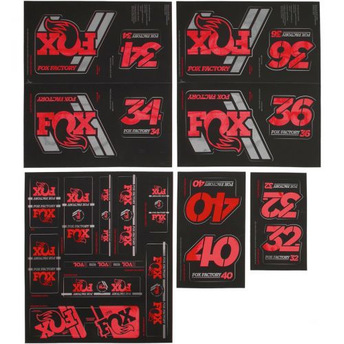  FOX Racing Shox Heritage Fork and Shock Decal Kit